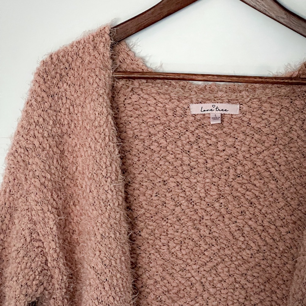 Love Tree Women's Pink Sweater